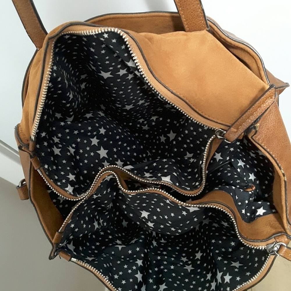 Moda Luxe Brown Shoulder Bag - Picture 5 of 8